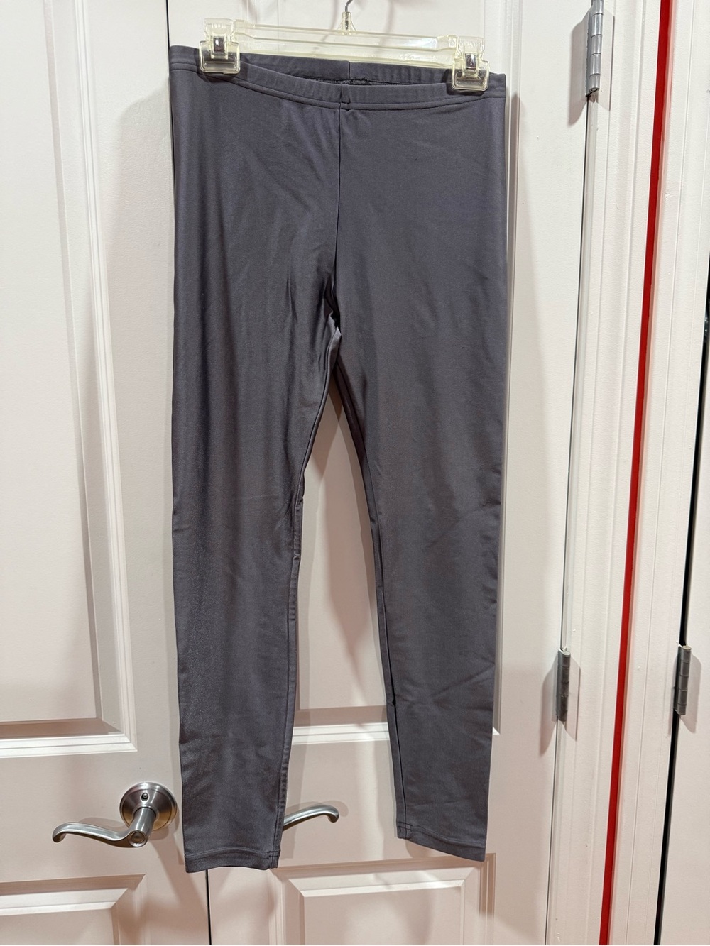 American Apparel Charcoal Gray High-Waist Leggings